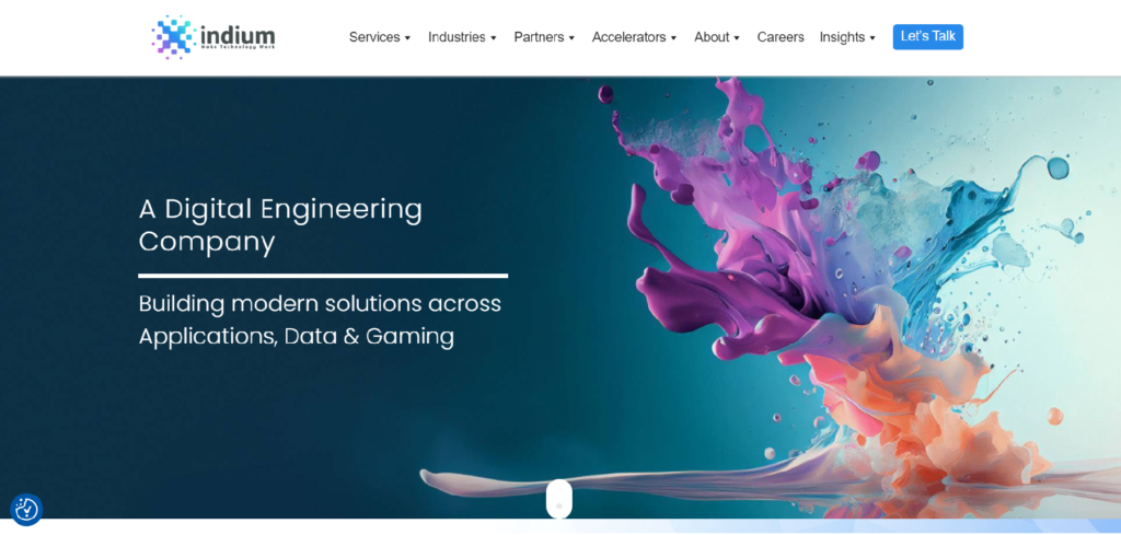 Indium Software Homepage